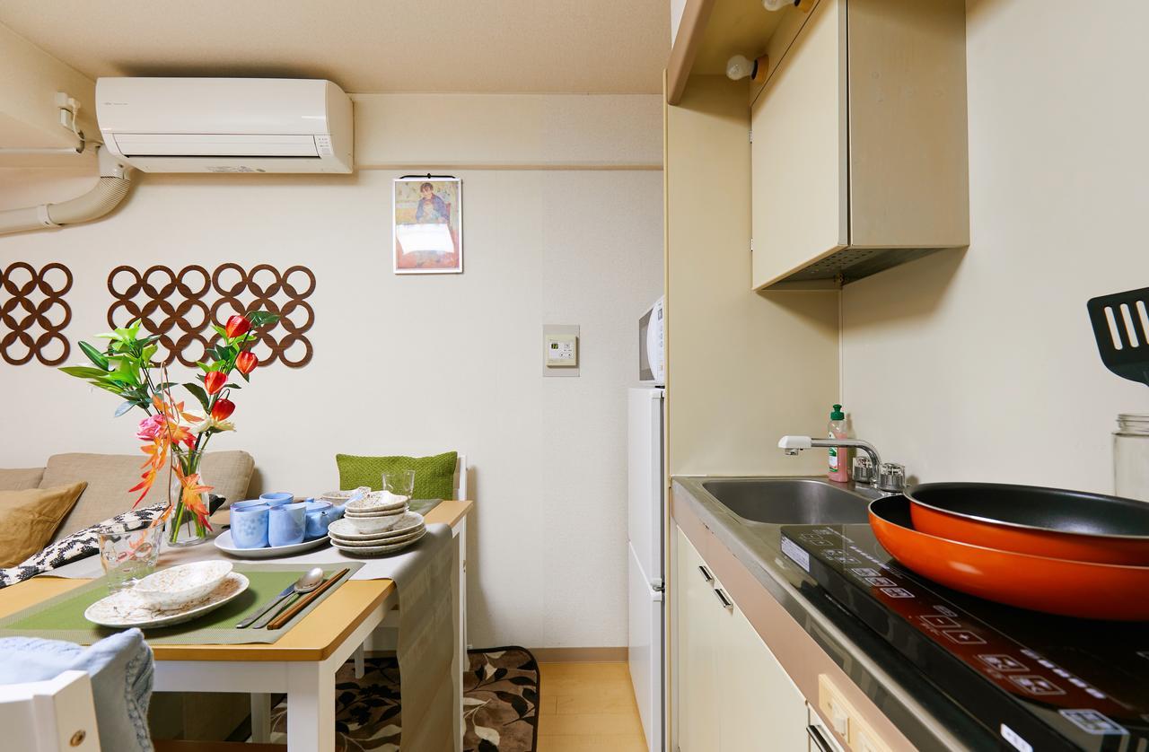 Nishishinjuku Hana Apartment Tokyo prefektur Exteriör bild