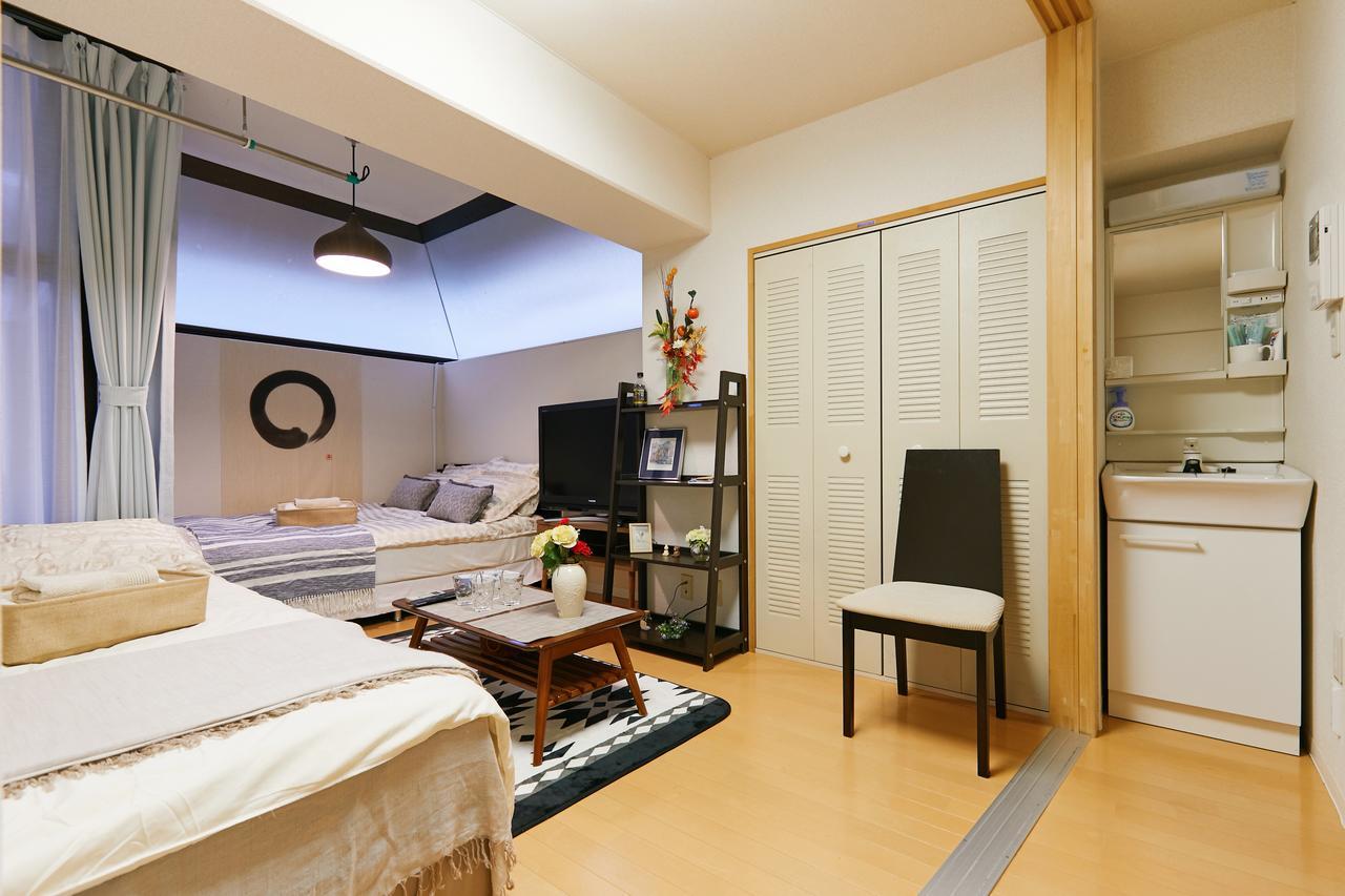 Nishishinjuku Hana Apartment Tokyo prefektur Exteriör bild